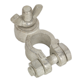 Sealey Battery Terminal - Post with Washer & Wing Nut 24V Negative Pack of 5