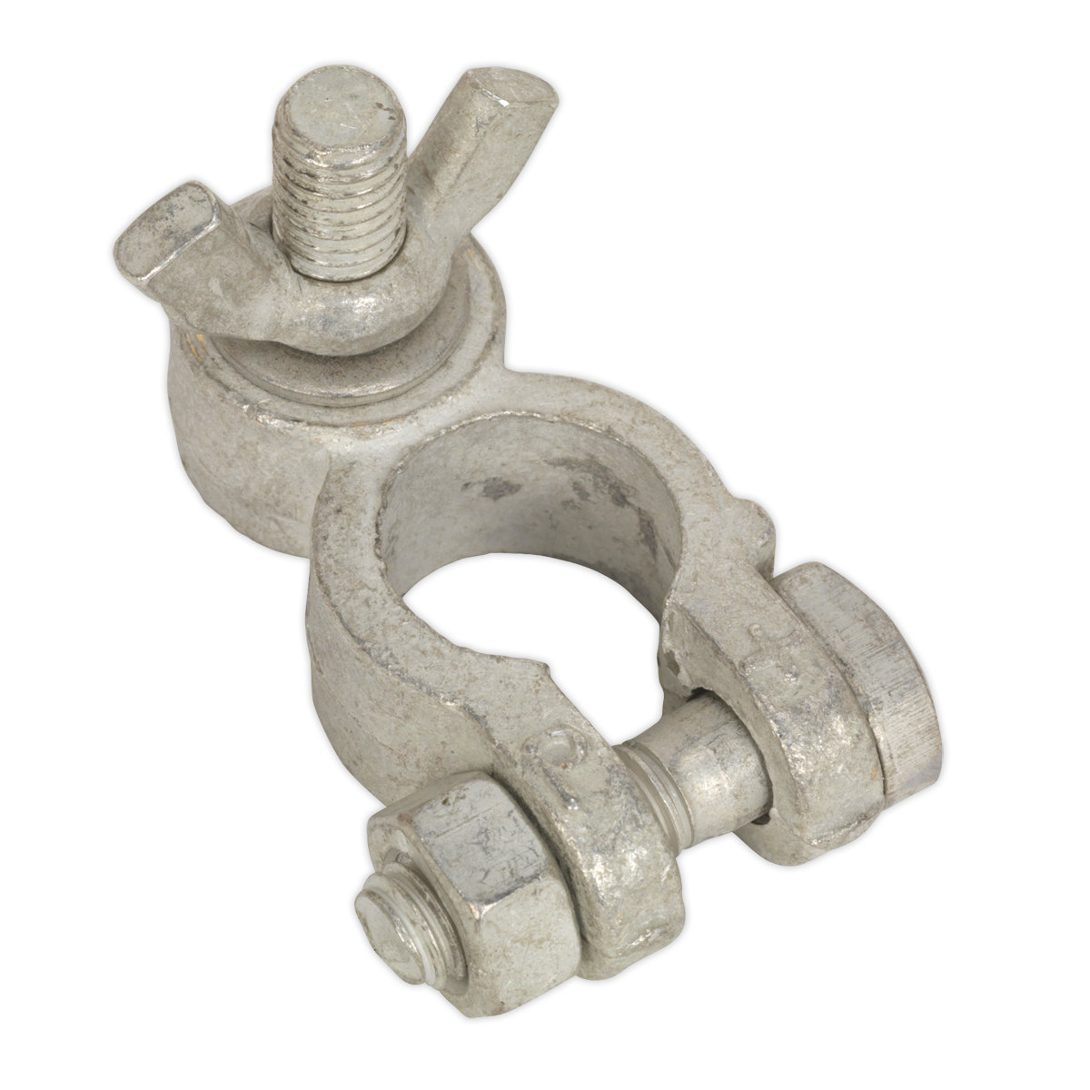 Sealey Battery Terminal - Post with Washer & Wing Nut 24V Positive Pack of 5