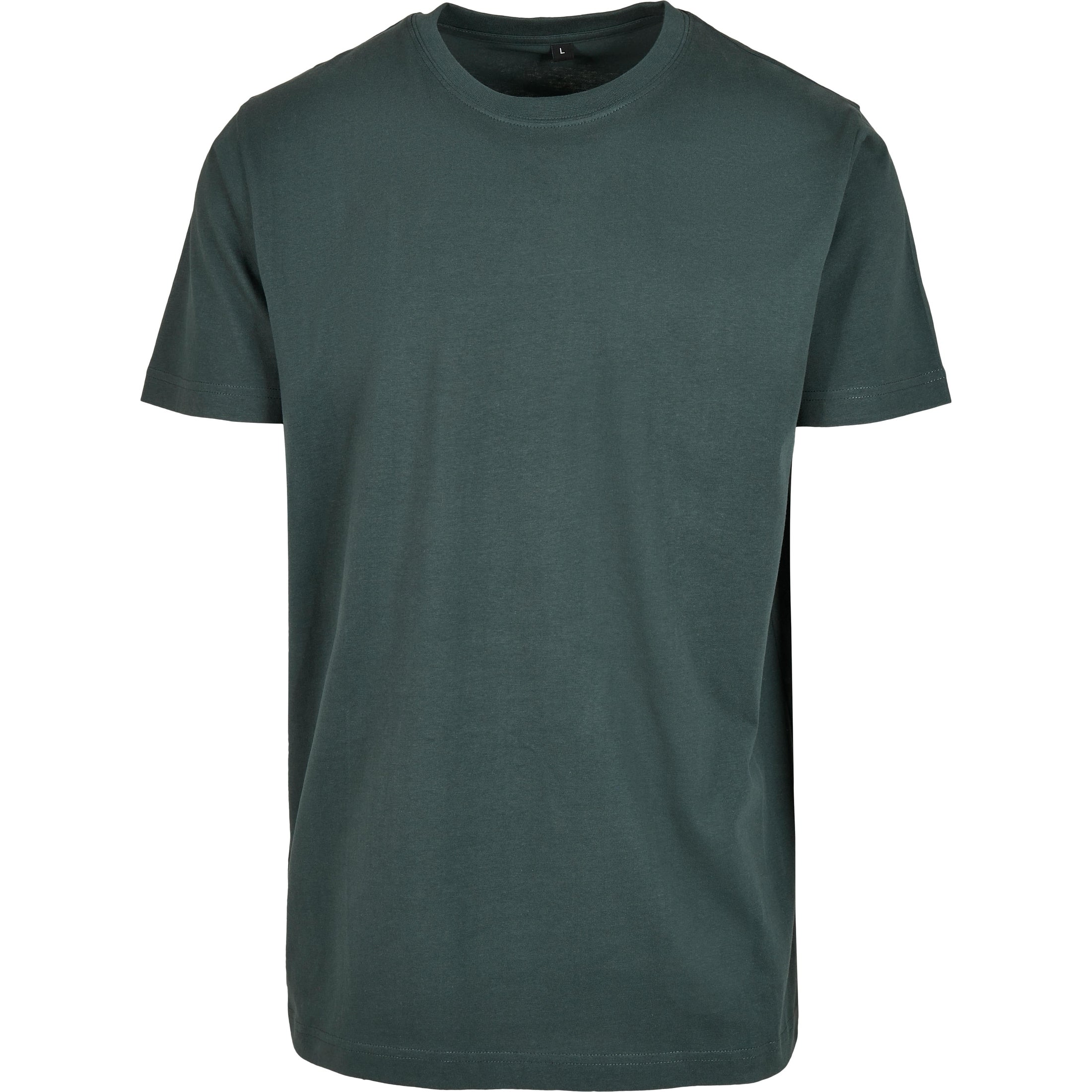 Build Your Brand T-Shirt Round-Neck - Bottle Green