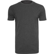 Build Your Brand T-Shirt Round-Neck - Charcoal