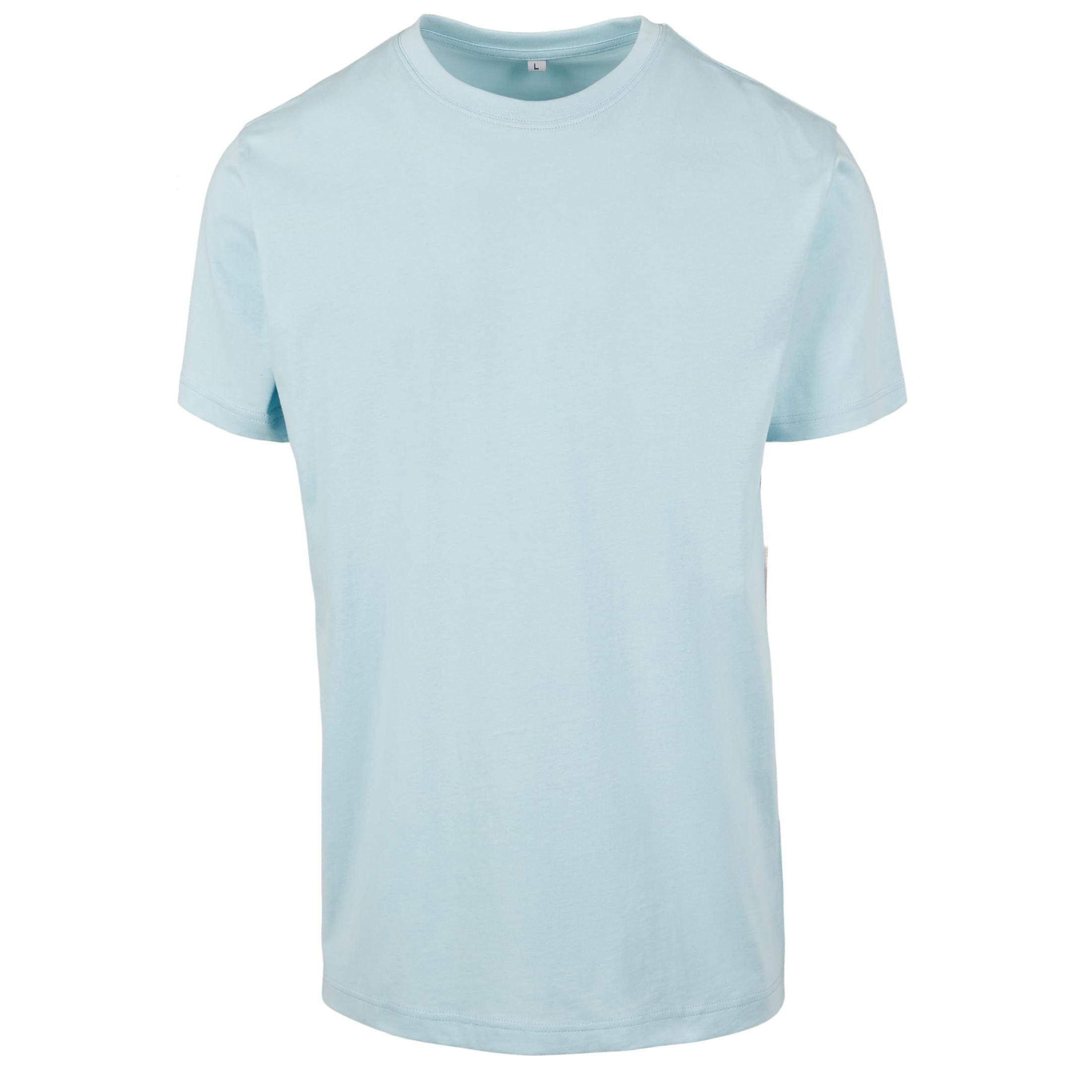 Build Your Brand T-Shirt Round-Neck - Ocean Blue