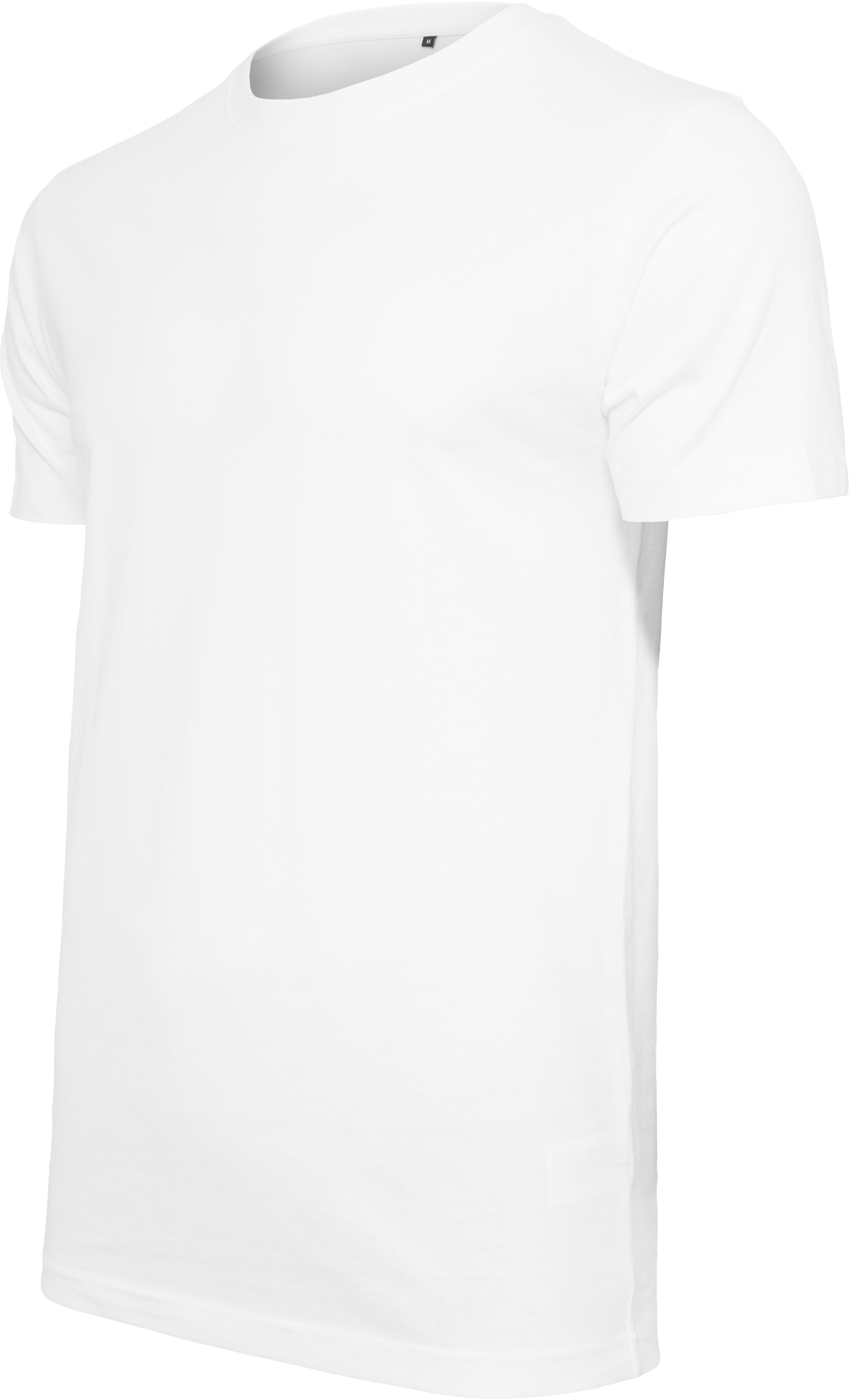 Build Your Brand T-Shirt Round-Neck - White
