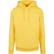 Build Your Brand Heavy Hoodie - Taxi Yellow