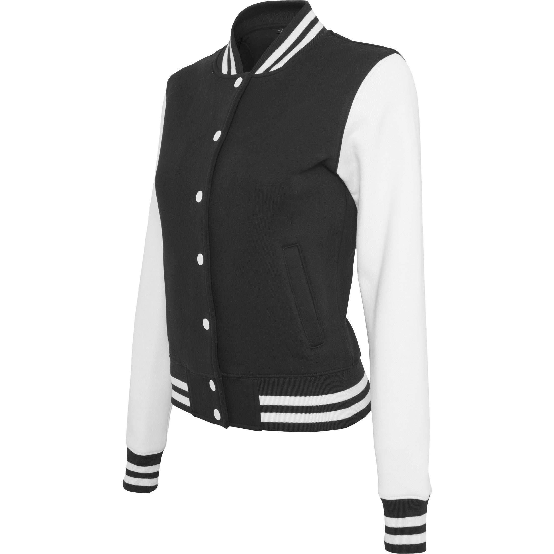 Build Your Brand Women's Sweat College Jacket