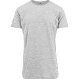Build Your Brand Shaped Long Tee