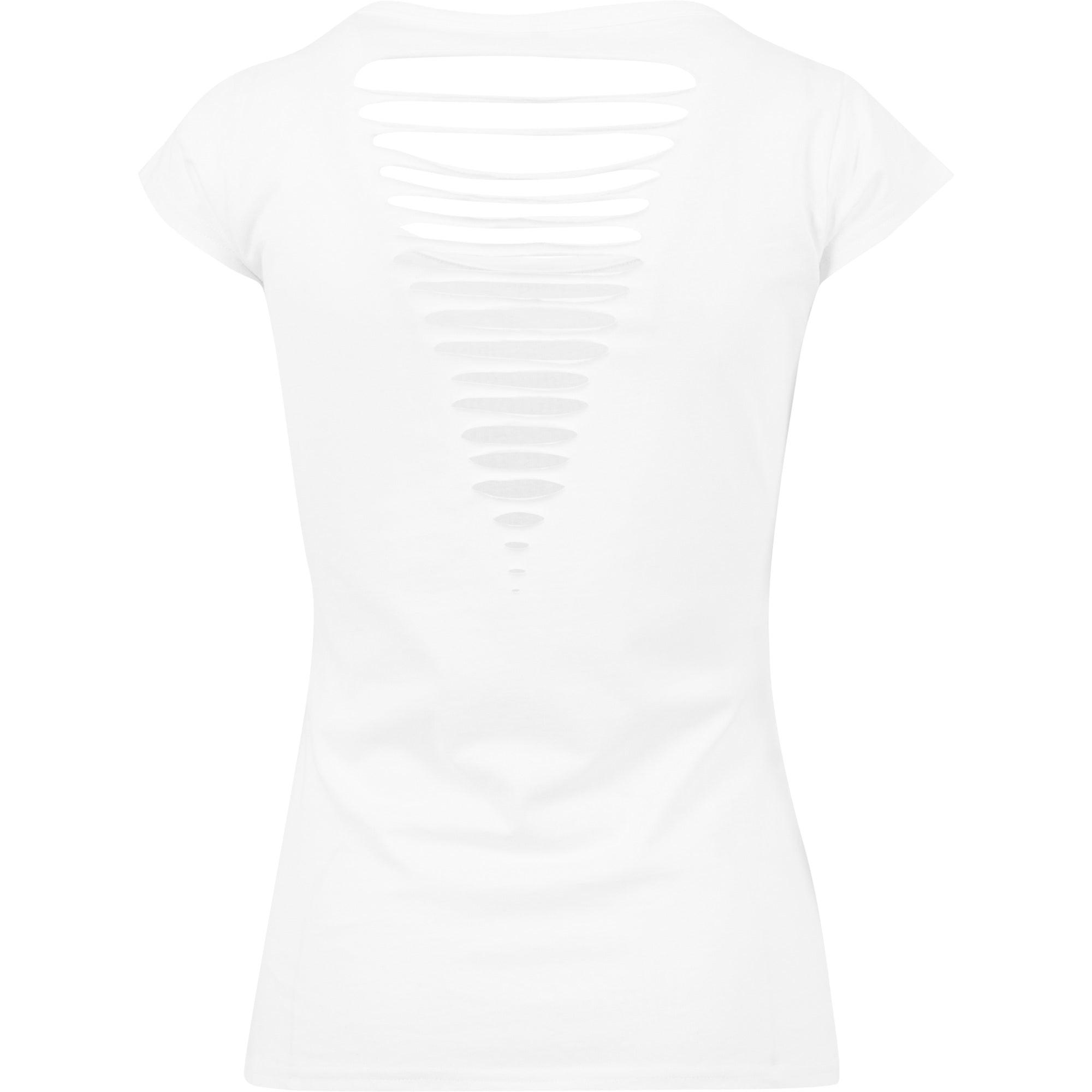 Build Your Brand Women's Back Cut Tee