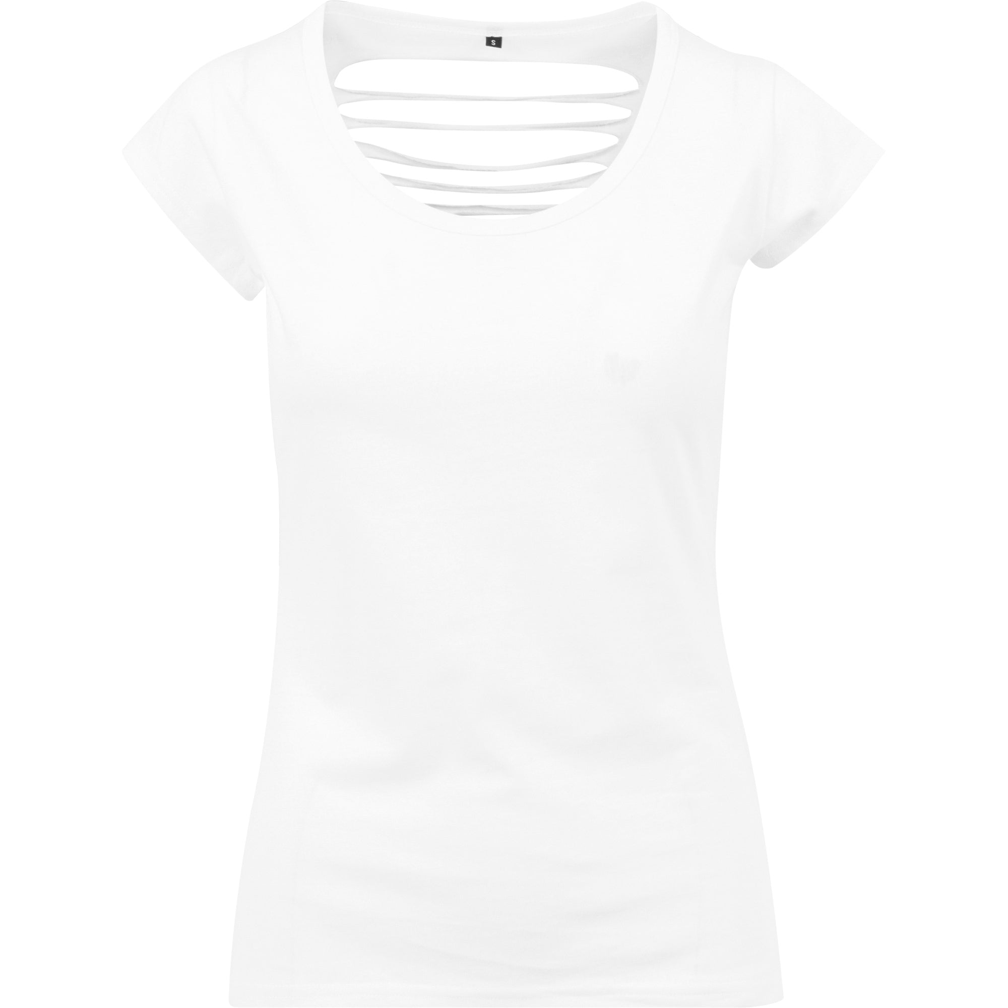 Build Your Brand Women's Back Cut Tee