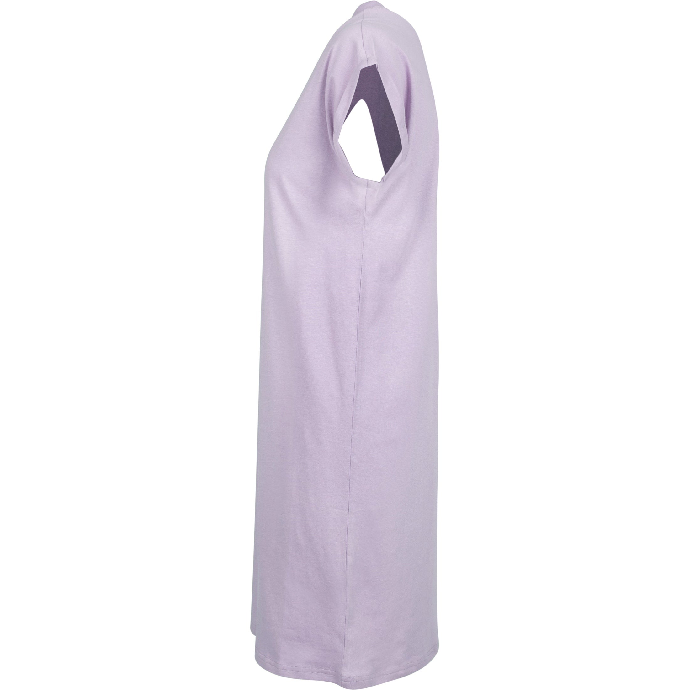 Build Your Brand Women's Turtle Extended Shoulder Dress - Lilac