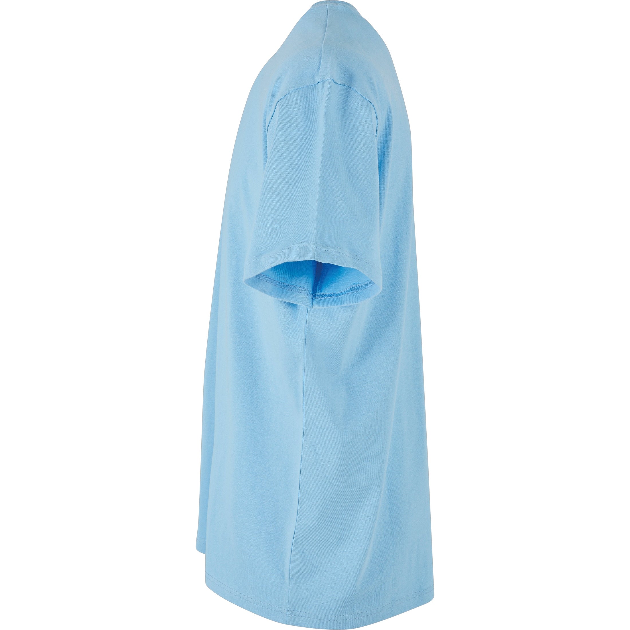 Build Your Brand Heavy Oversized Tee - Baltic Blue