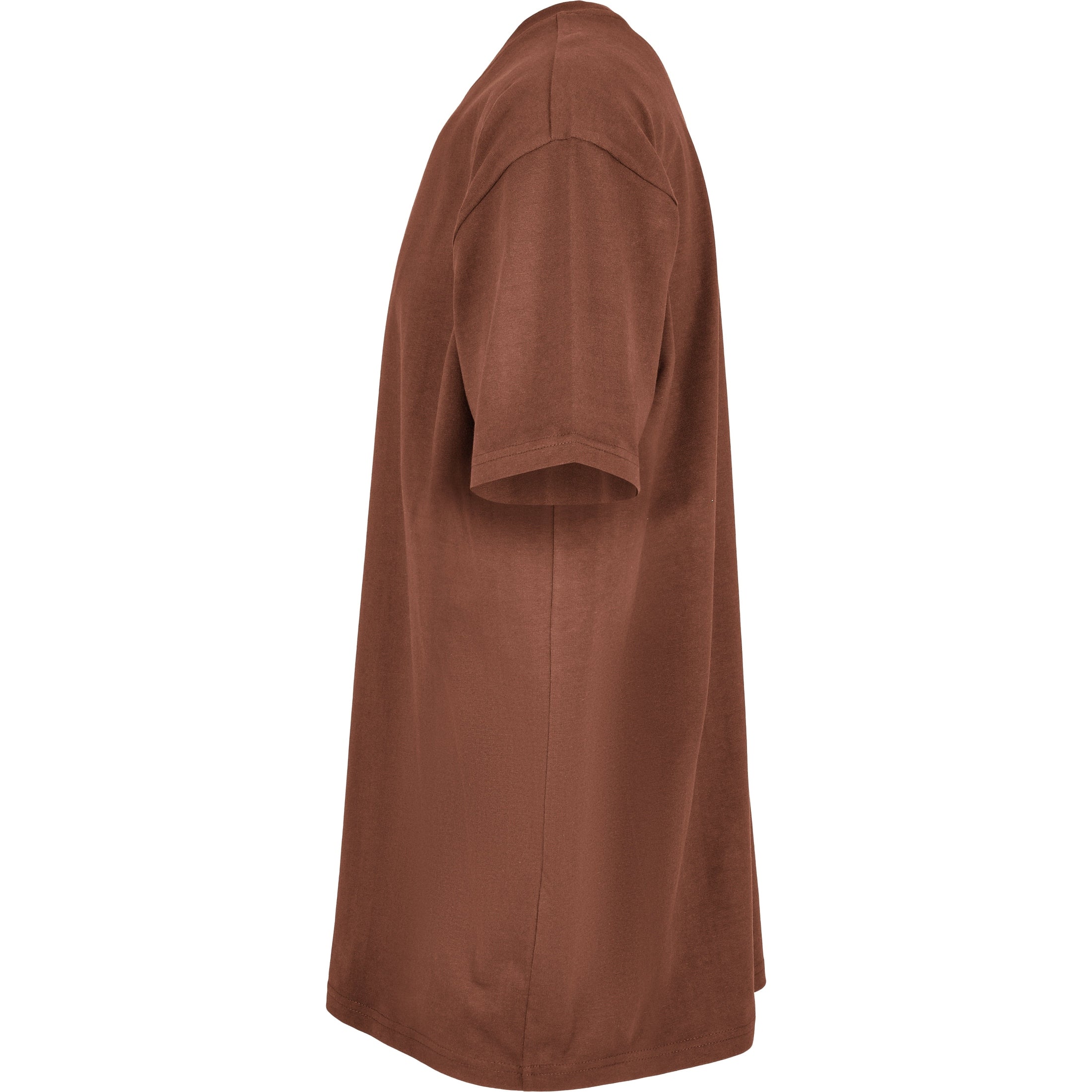 Build Your Brand Heavy Oversized Tee - Bark