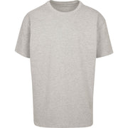 Build Your Brand Heavy Oversized Tee - Grey