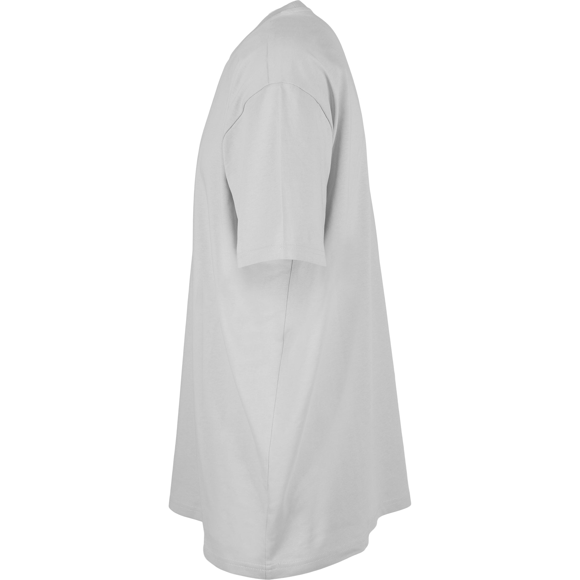 Build Your Brand Heavy Oversized Tee - Light Asphalt