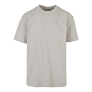 Build Your Brand Heavy Oversized Tee - Light Grey