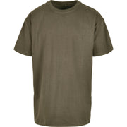 Build Your Brand Heavy Oversized Tee - Olive