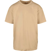 Build Your Brand Heavy Oversized Tee - Union Beige