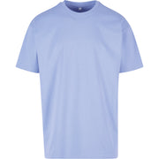 Build Your Brand Heavy Oversized Tee - Viola Blue