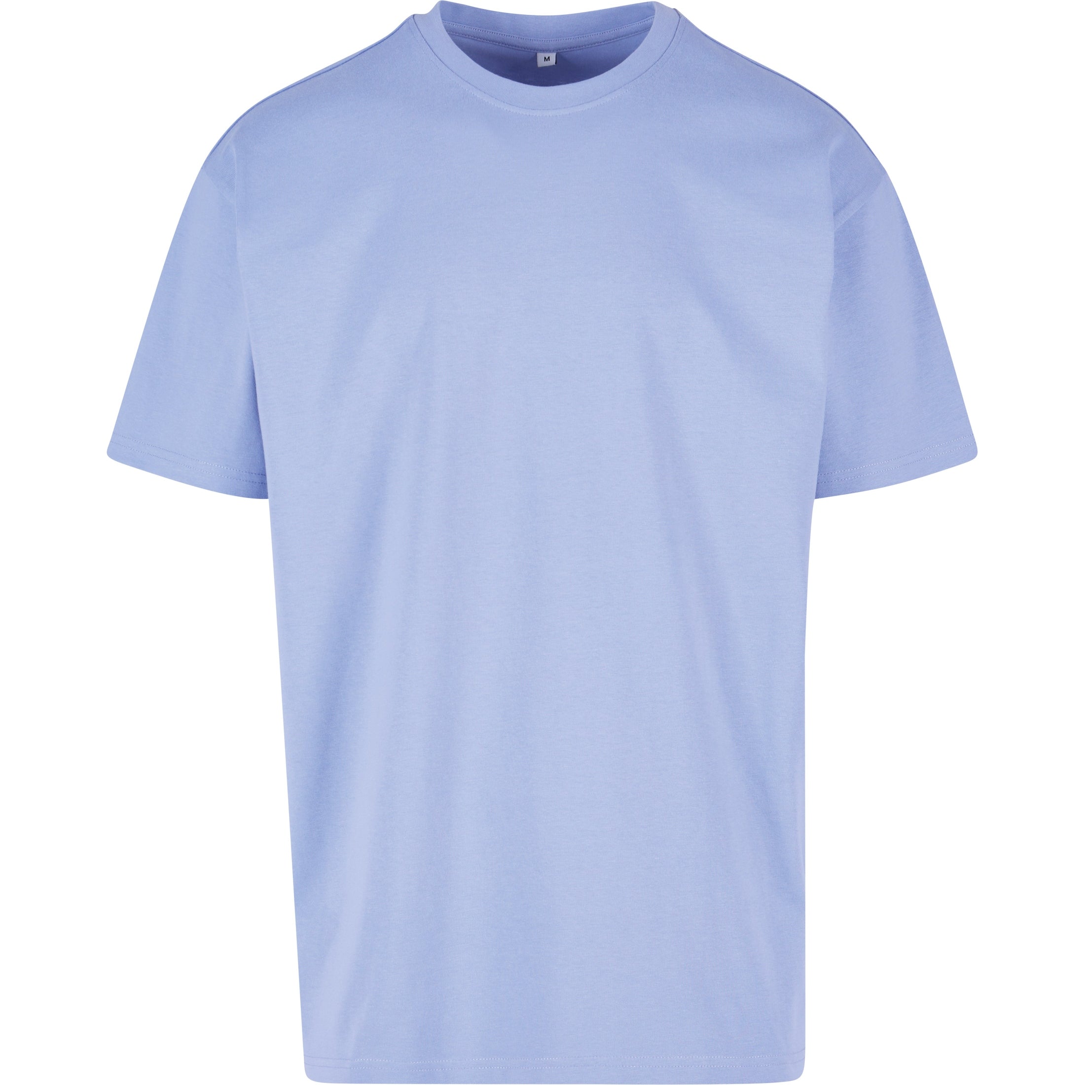 Build Your Brand Heavy Oversized Tee - Viola Blue