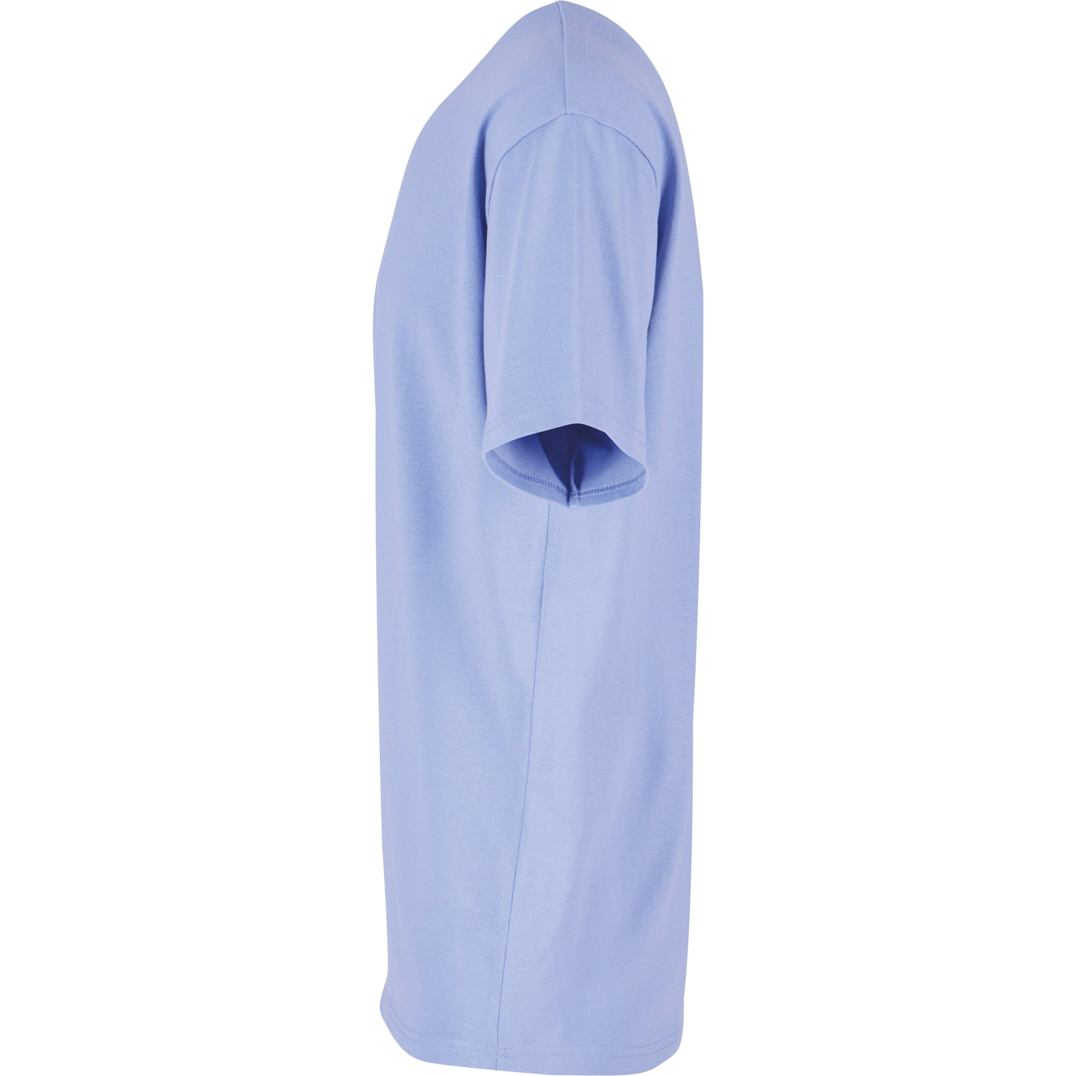 Build Your Brand Heavy Oversized Tee - Viola Blue