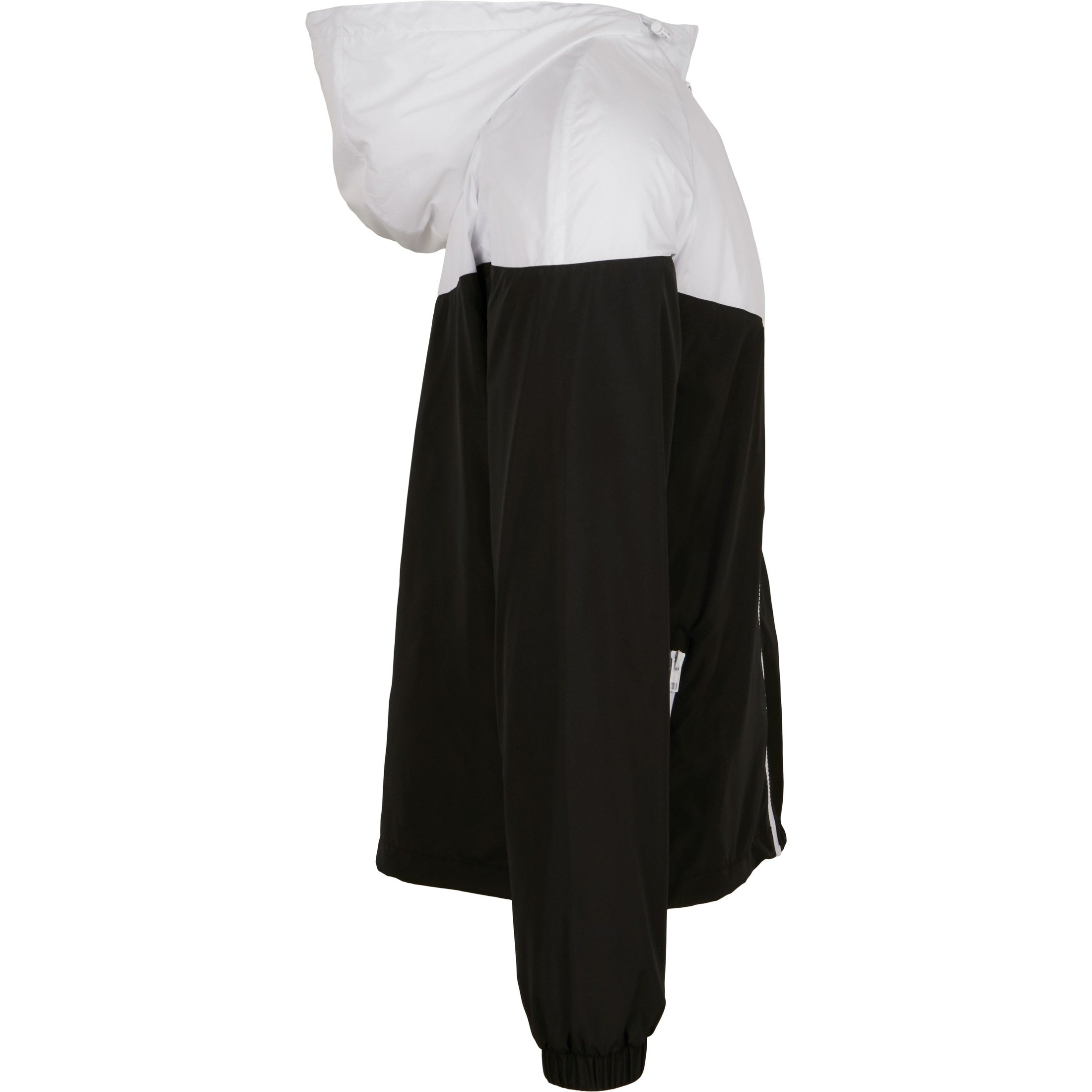 Build Your Brand Two-Tone Tech Windrunner Jacket