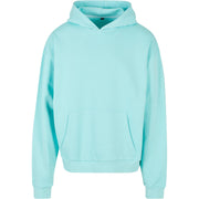 Build Your Brand Ultra Heavy Hoodie - Beryl Blue