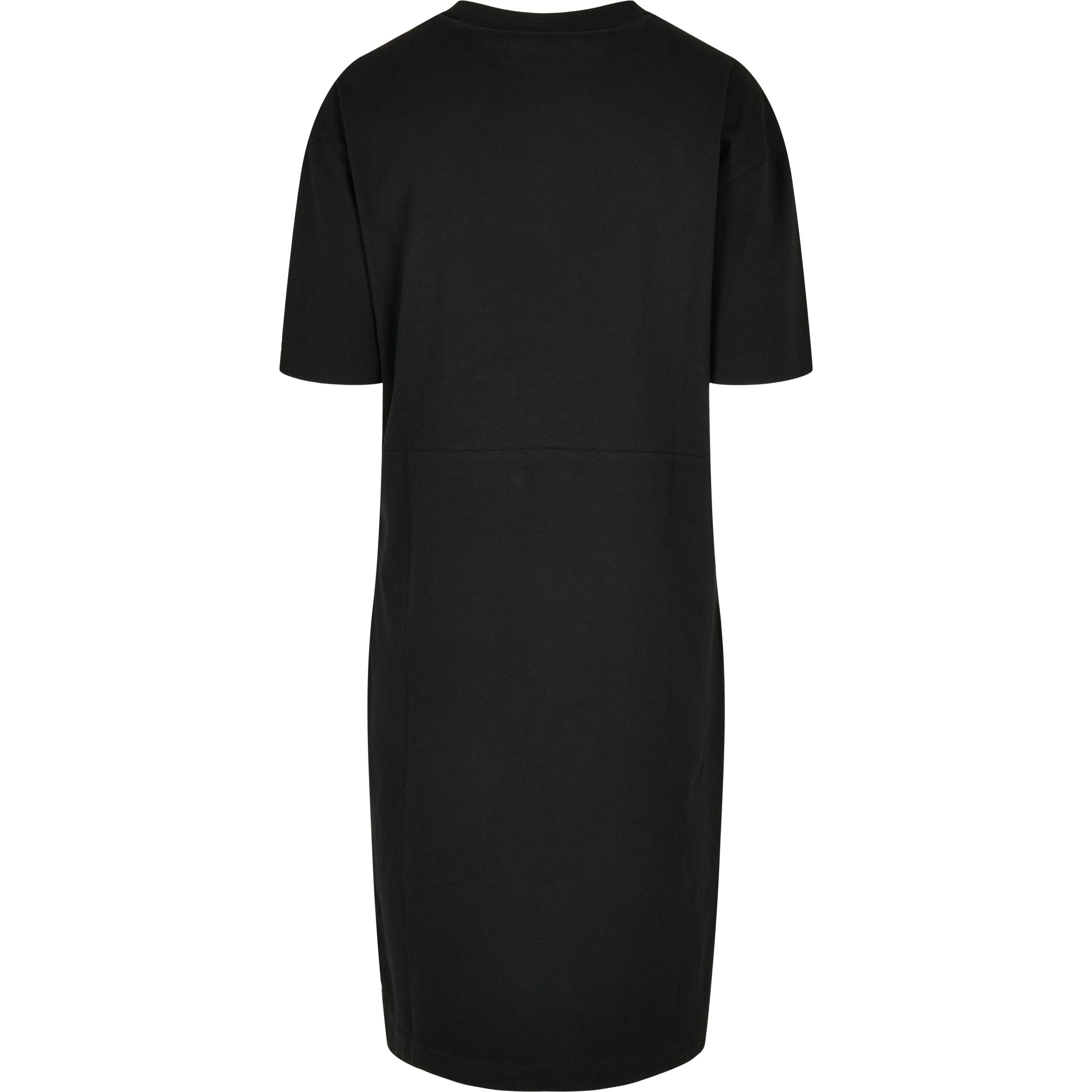 Build Your Brand Women's Organic Oversizes Slit Tee Dress