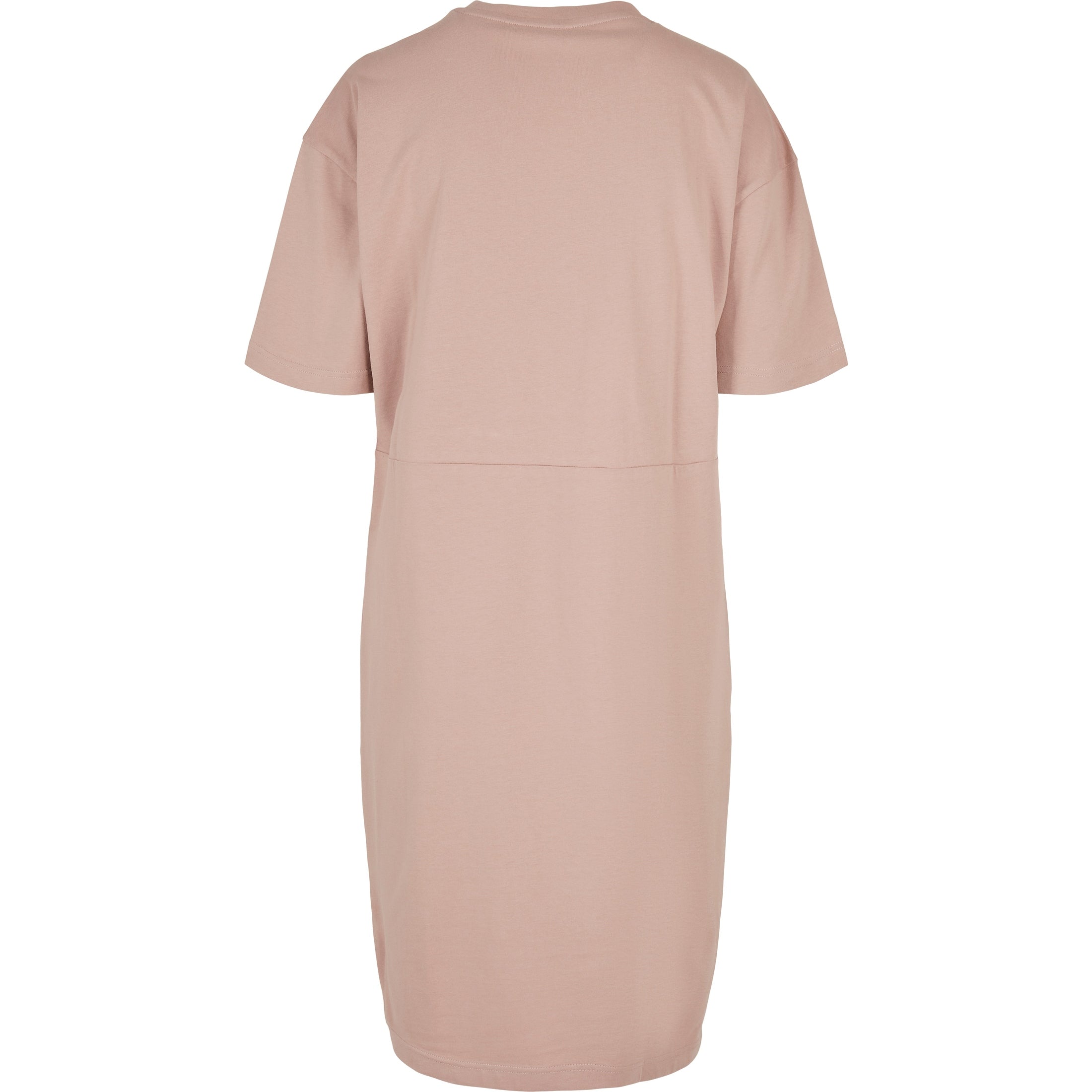 Build Your Brand Women's Organic Oversizes Slit Tee Dress