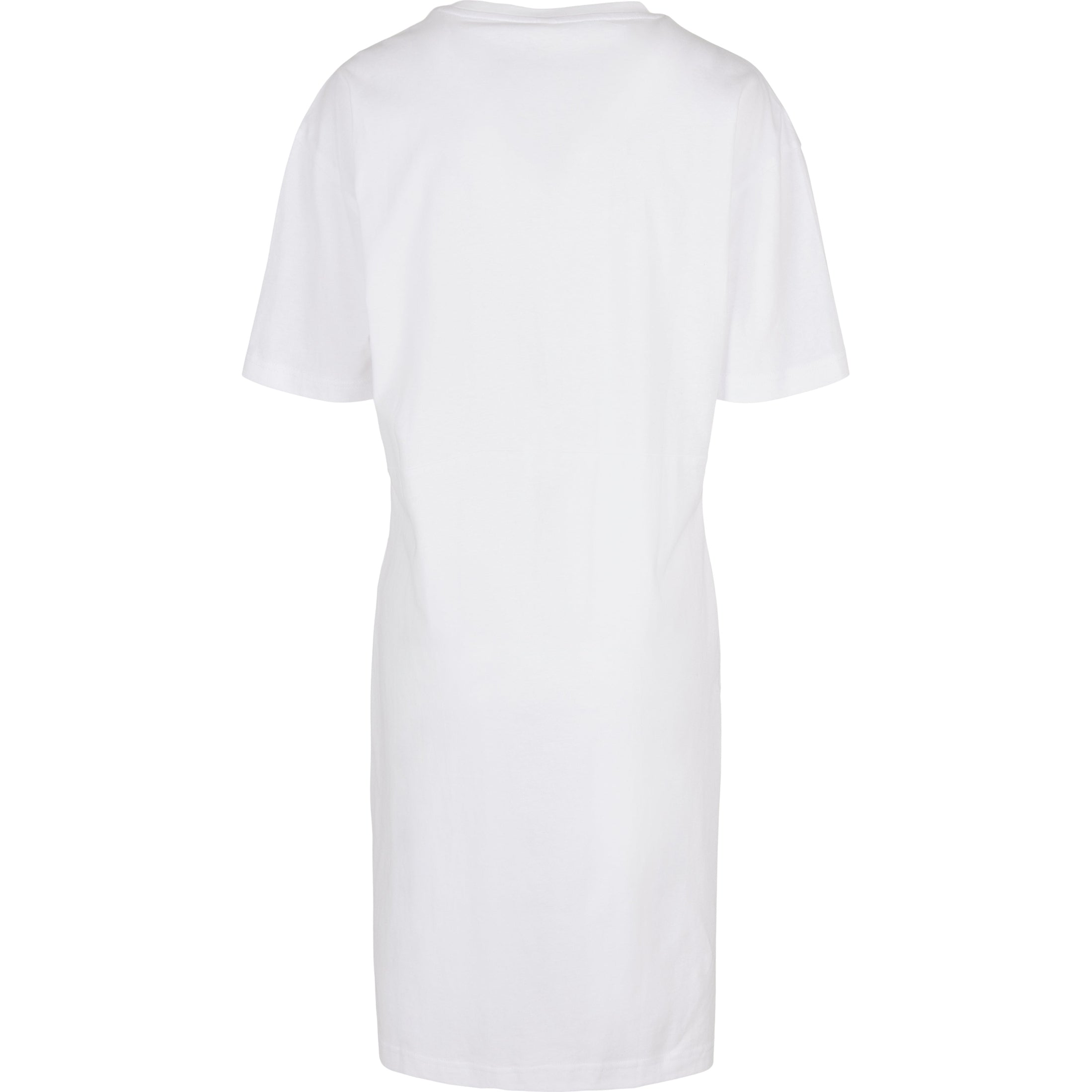 Build Your Brand Women's Organic Oversizes Slit Tee Dress