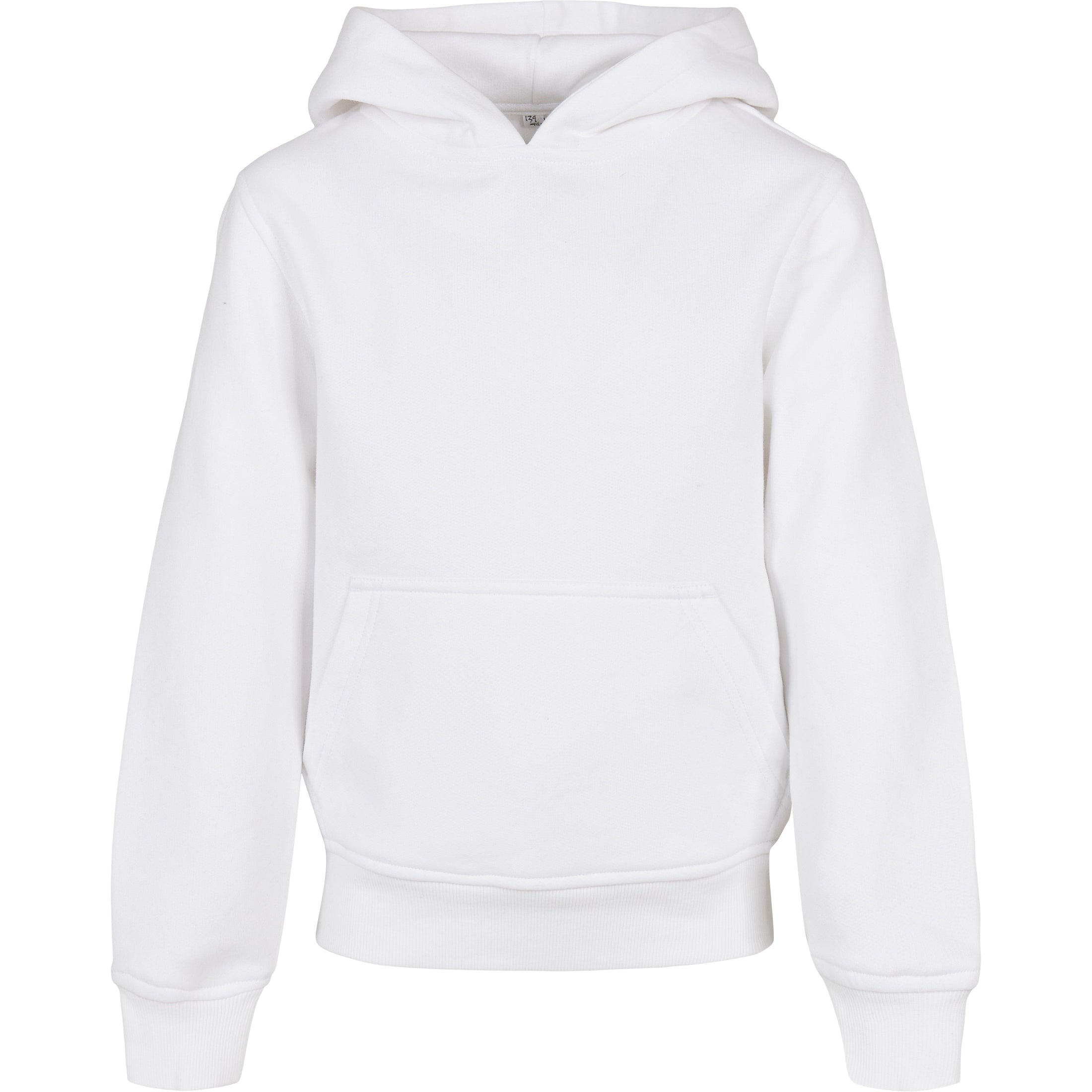 Build Your Brand Organic Kids Basic Hoodie