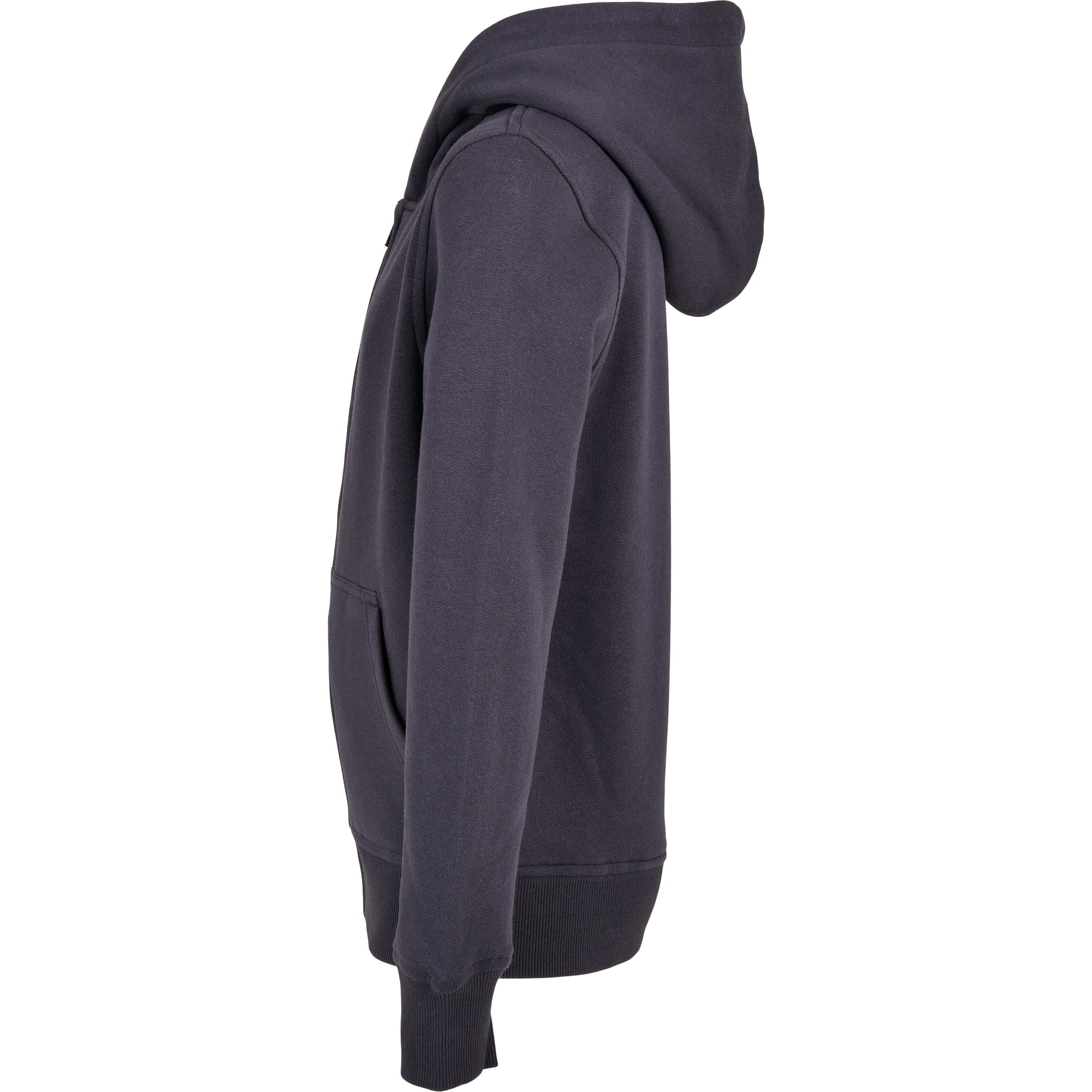 Build Your Brand Organic Kids Basic Zip Hoodie