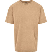 Build Your Brand Acid Washed Heavy Oversized Tee