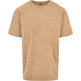 Build Your Brand Acid Washed Heavy Oversized Tee