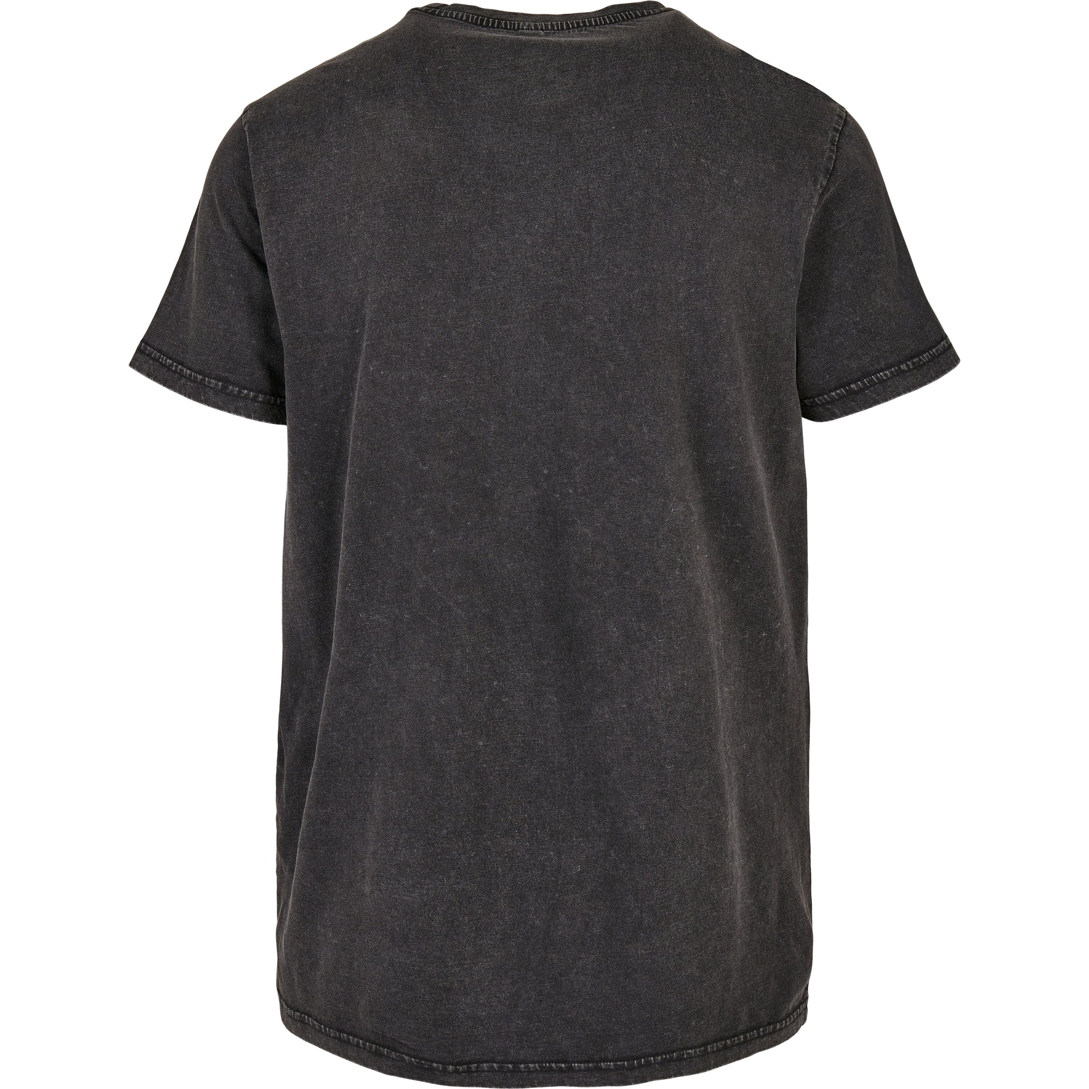 Build Your Brand Acid Washed Round Neck Tee