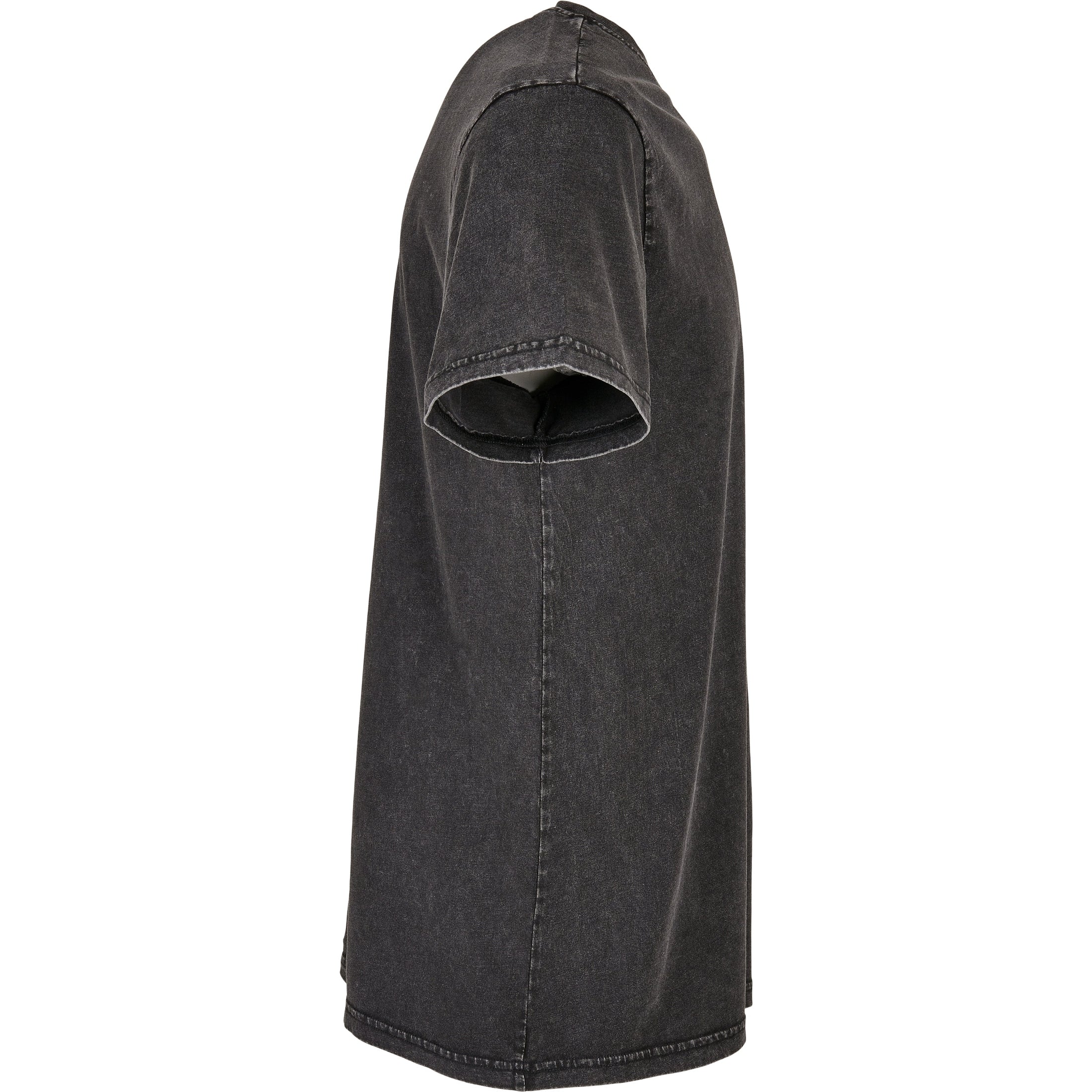 Build Your Brand Acid Washed Round Neck Tee