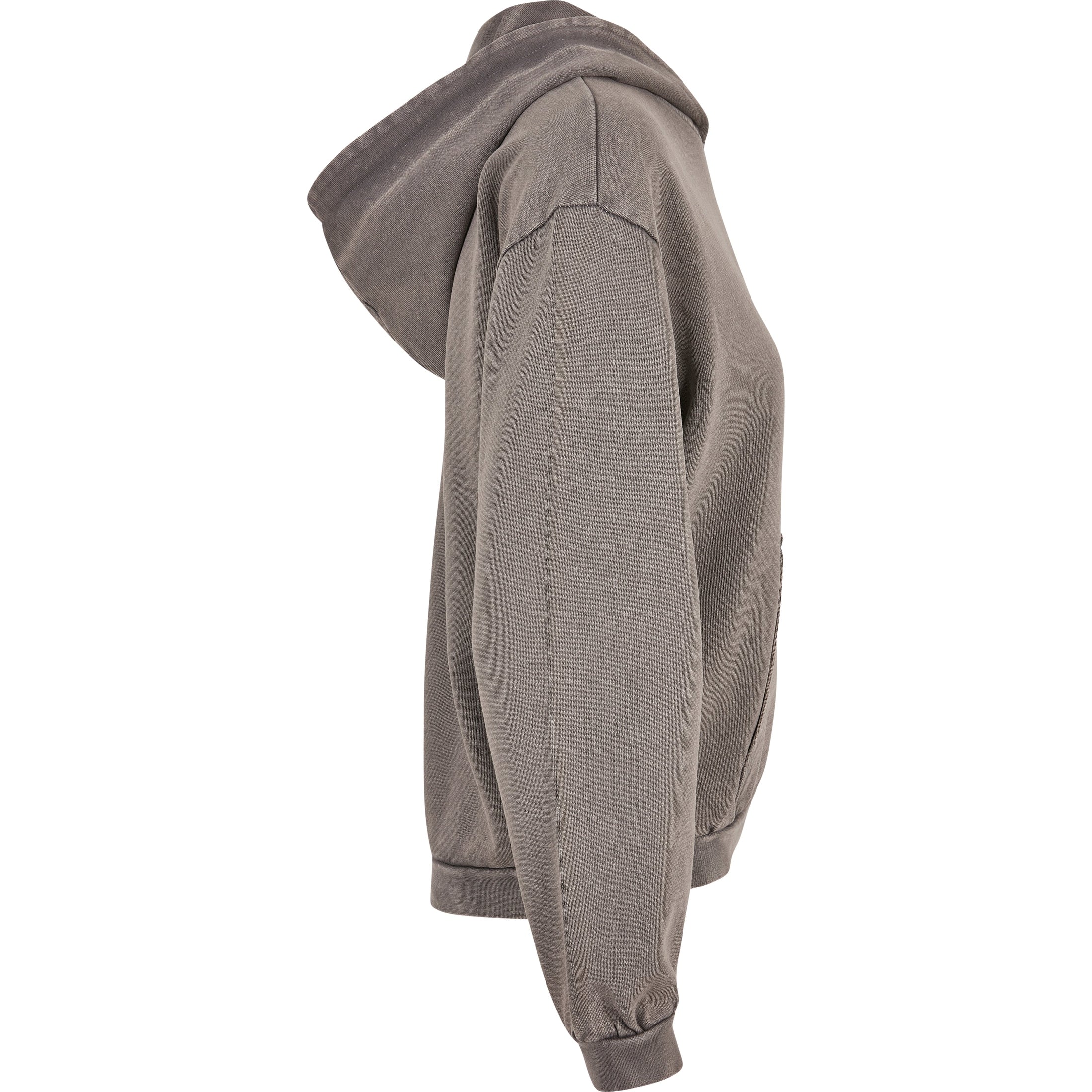 Build Your Brand Women's Acid Washed Oversized Hoodie