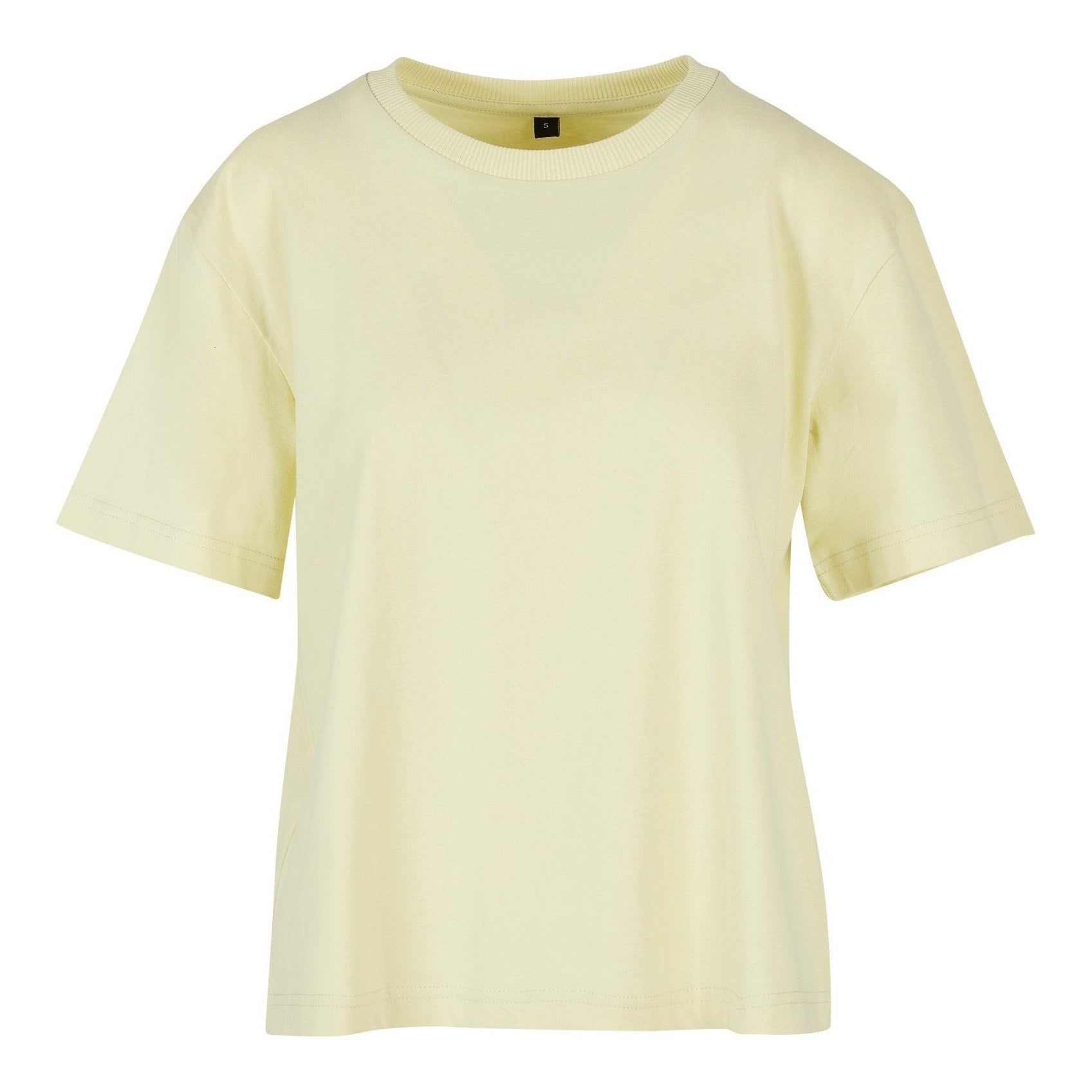 Build Your Brand Women's Everyday Tee - Soft Yellow