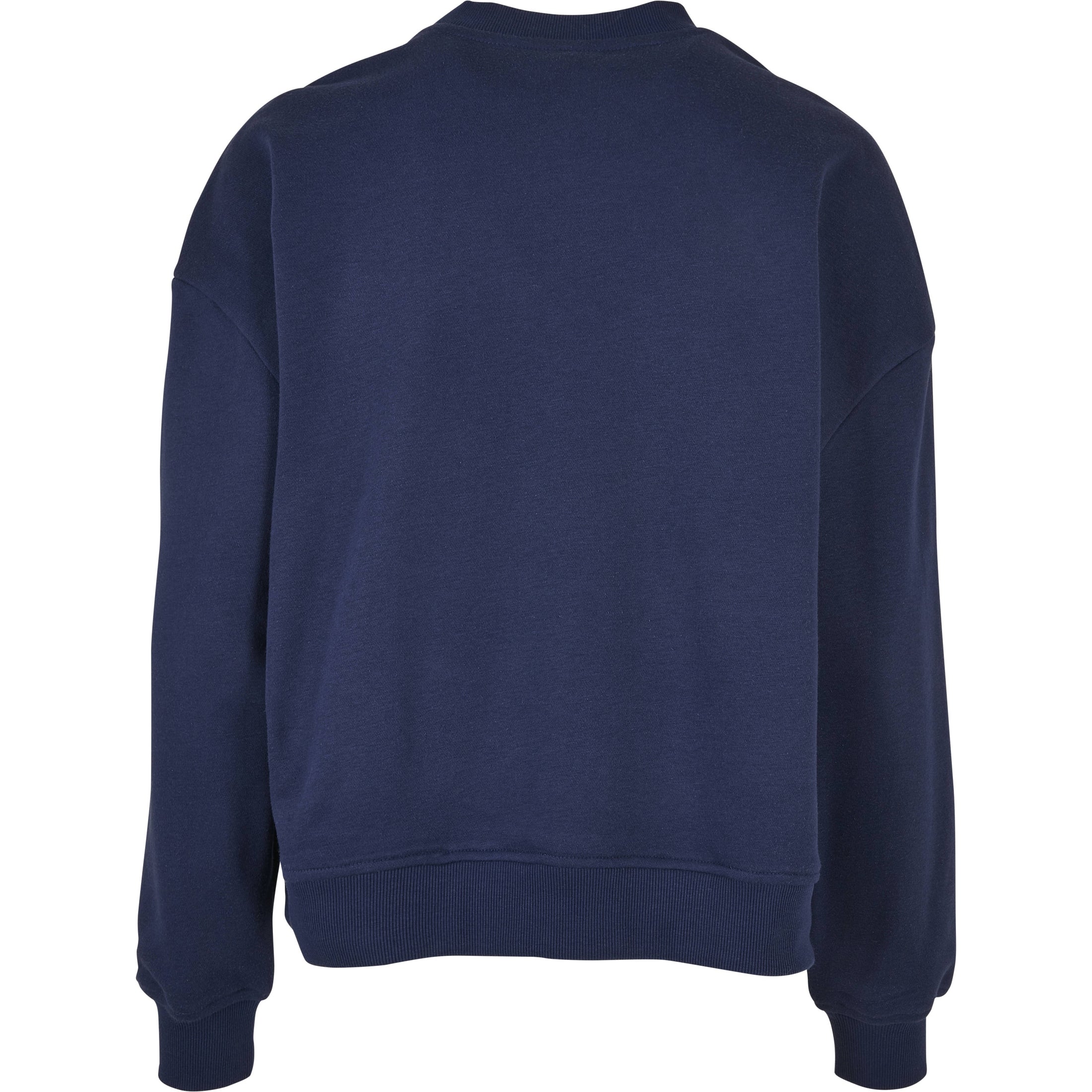 Build Your Brand Women's Oversized Crew Neck Sweatshirt