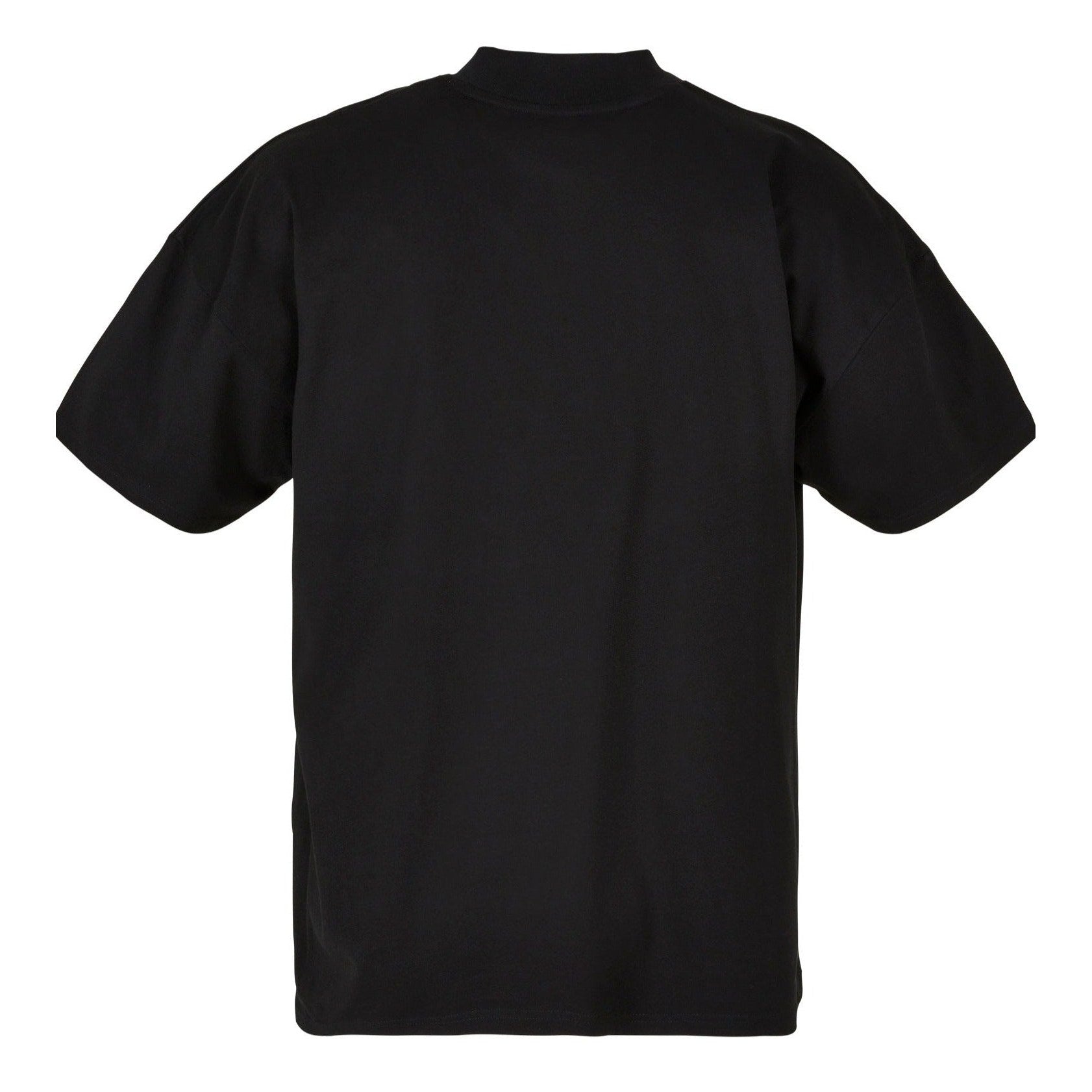 Build Your Brand Oversized Mock Neck Tee