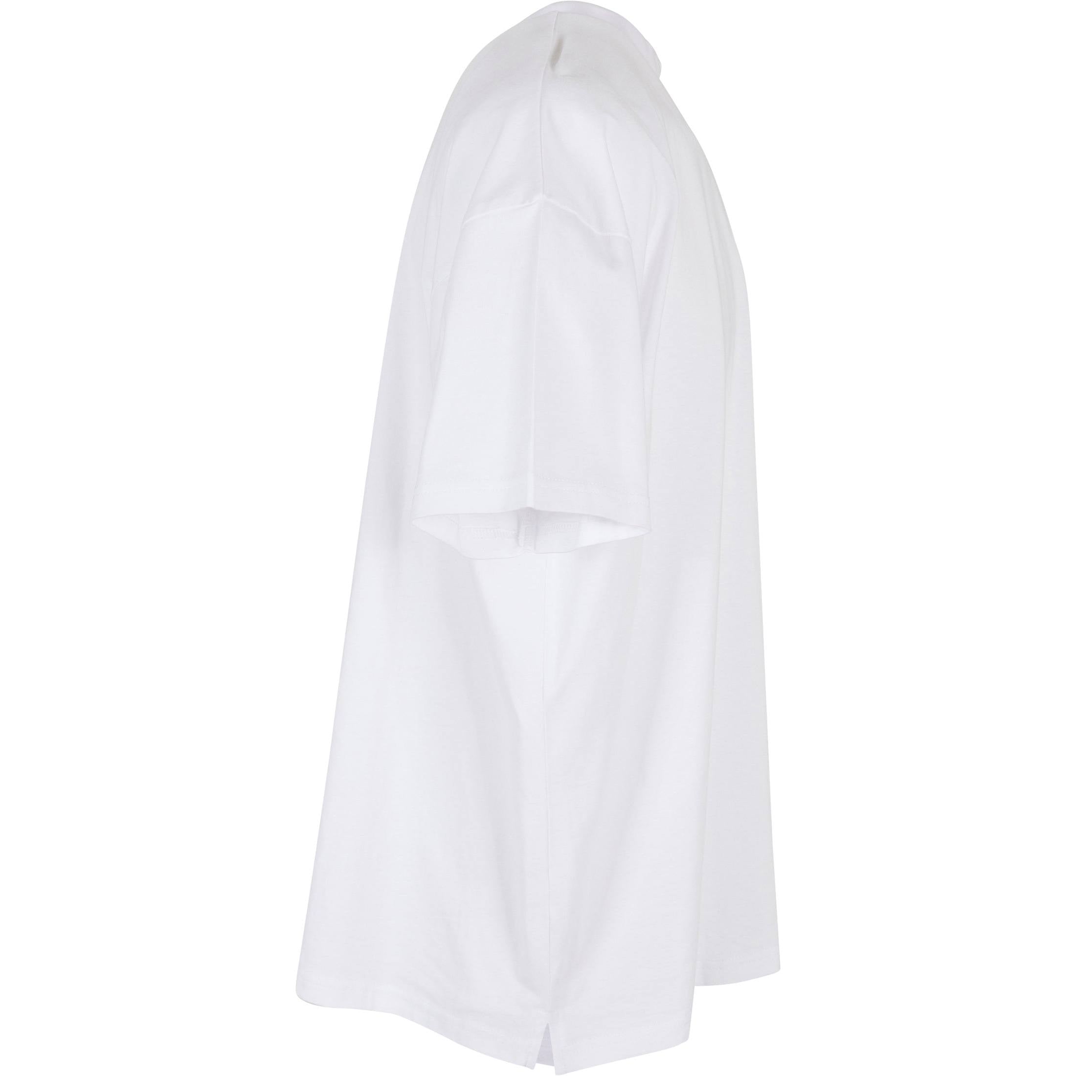 Build Your Brand Oversized Mock Neck Tee