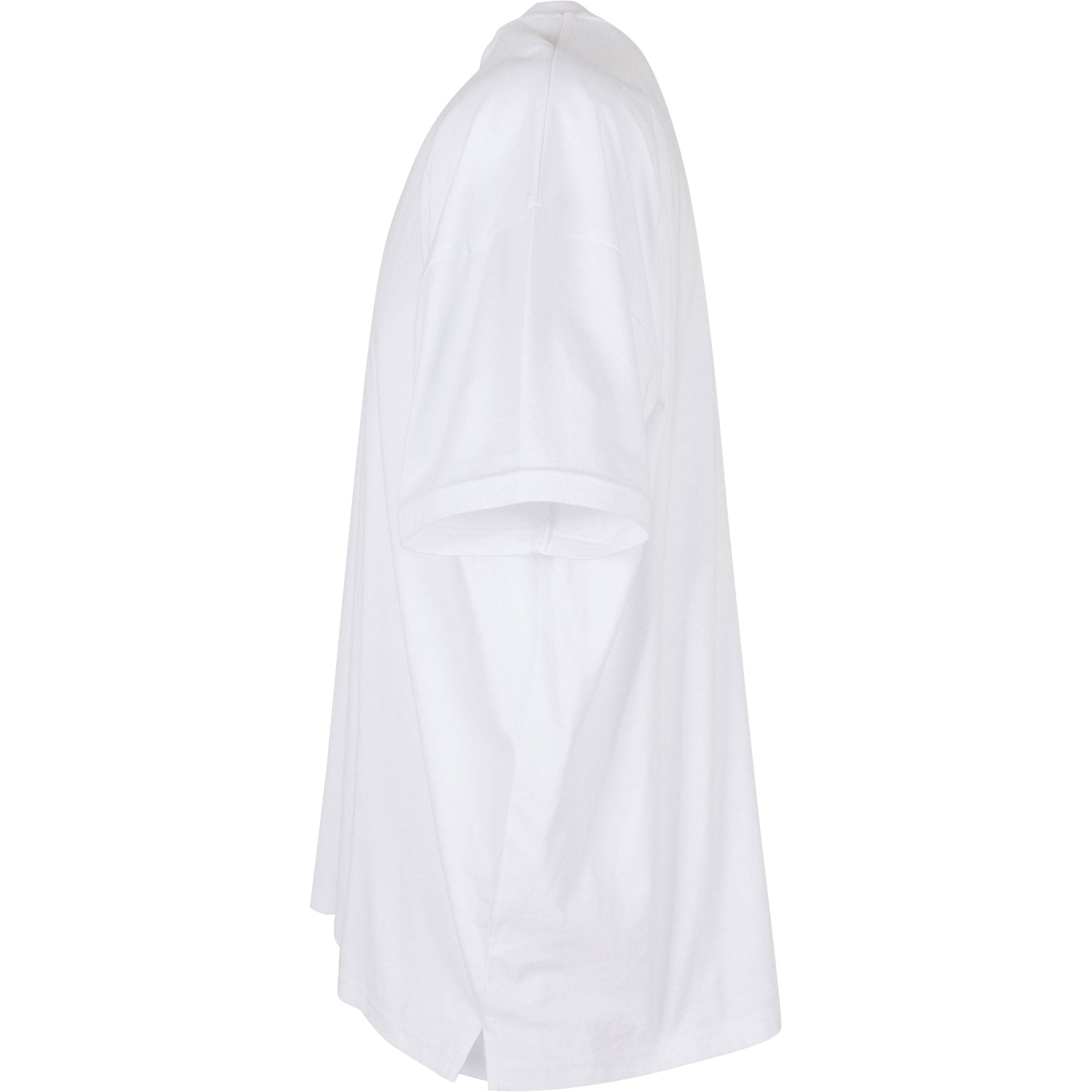 Build Your Brand Oversized Mock Neck Tee