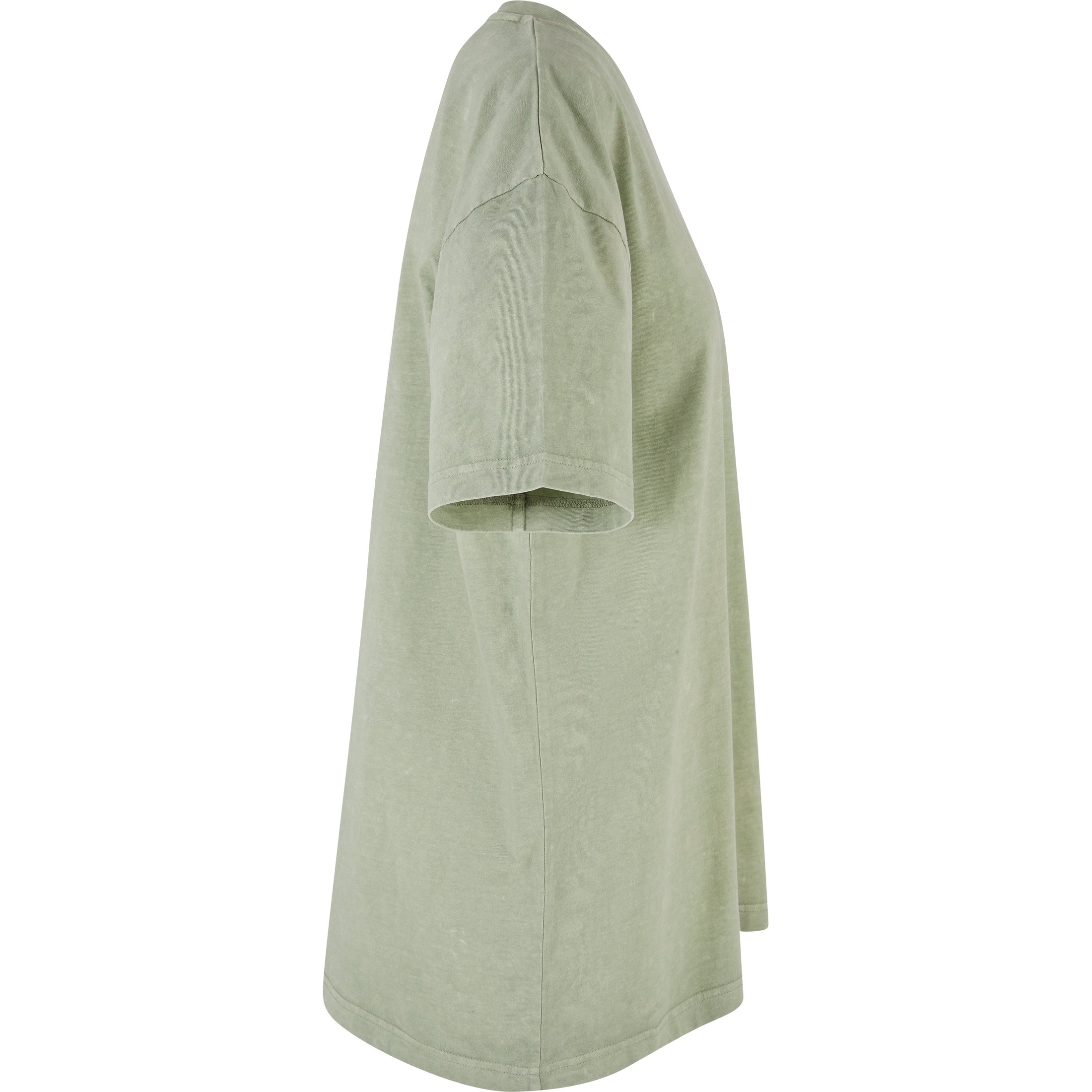 Build Your Brand Women's Oversized Acid Wash Tee