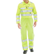 Beeswift Hi-vis  Coverall