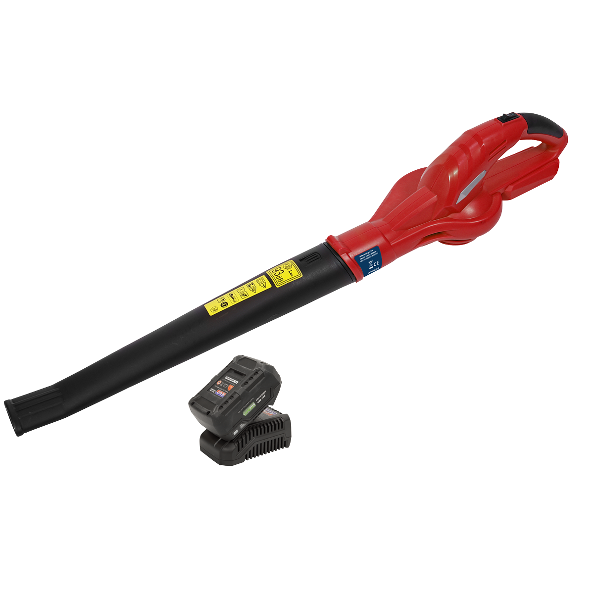 Sealey Leaf Blower Cordless 20V SV20 Series with 4Ah Battery & Charger