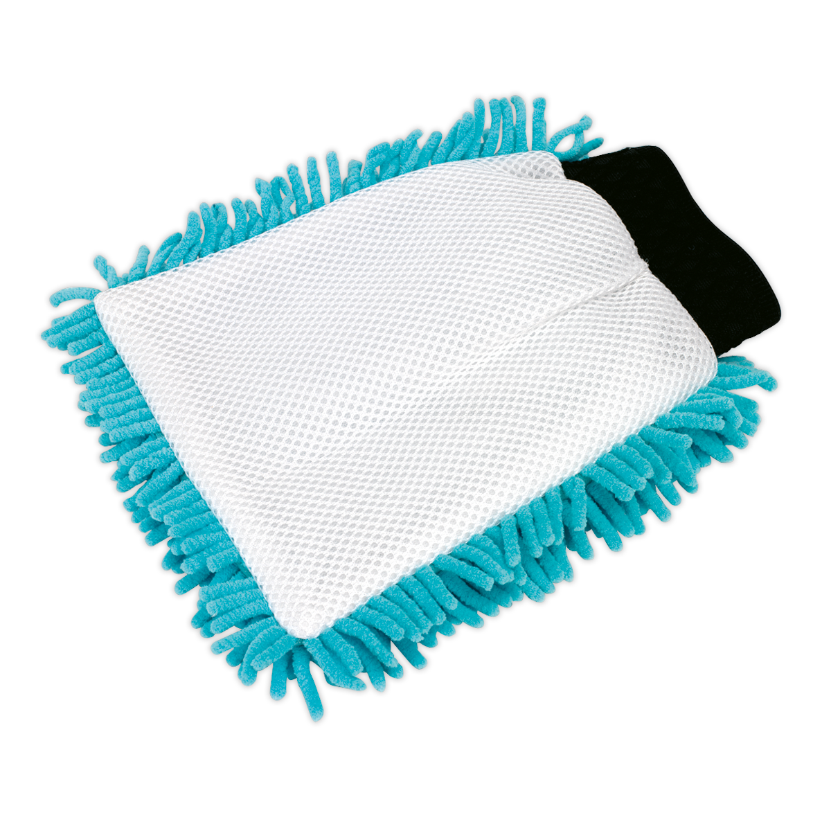Sealey Shaggy Microfibre Mitt 2-in-1