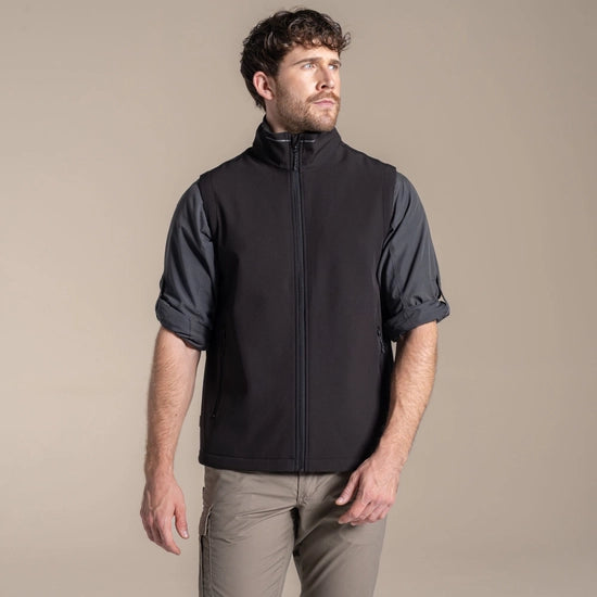 Craghoppers Expert Men's Expert Basecamp II Softshell Vest with Warm Microfleece