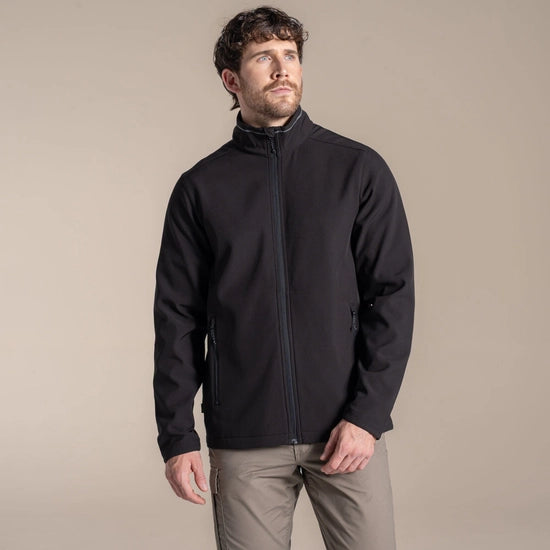 Craghoppers Expert Men's Expert Basecamp II Softshell Jacket with Warm Microfleece