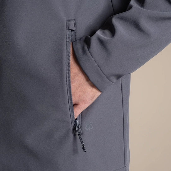 Craghoppers Expert Men's Expert Basecamp II Softshell Jacket with Warm Microfleece