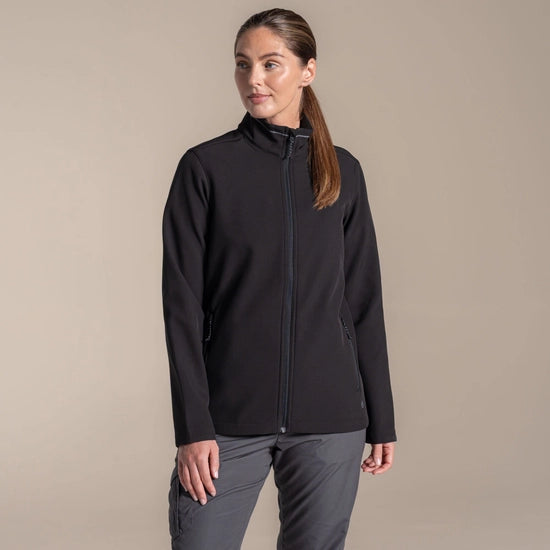Craghoppers Expert Women's Expert Basecamp II Softshell Jacket with Microfleece Lining