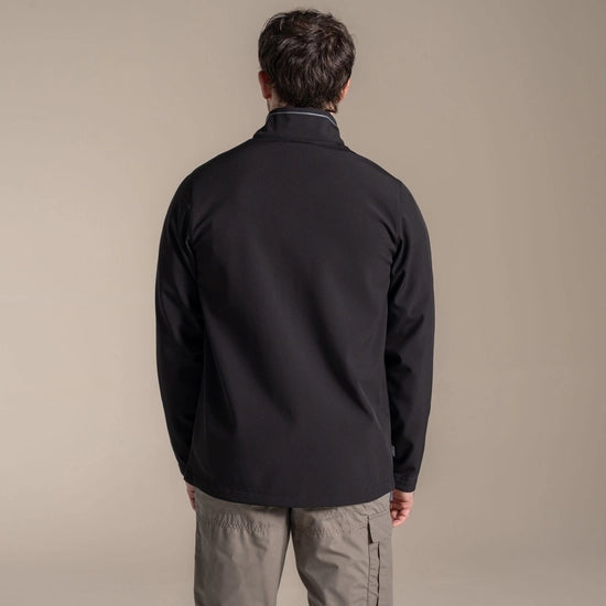 Craghoppers Expert Men's Expert Kiwi 3-Layer Softshell Waterproof Jacket with Warm Microfleece Lining