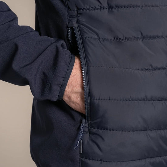 Craghoppers Expert Men's Expert Compresslite Hybrid Softshell Jacket with Warm Microfleece