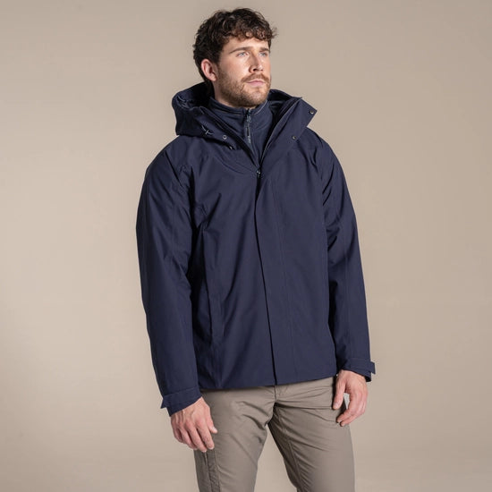 Craghoppers Expert Men's Expert Basecamp 3 in 1 Waterproof & Breathable Jacket